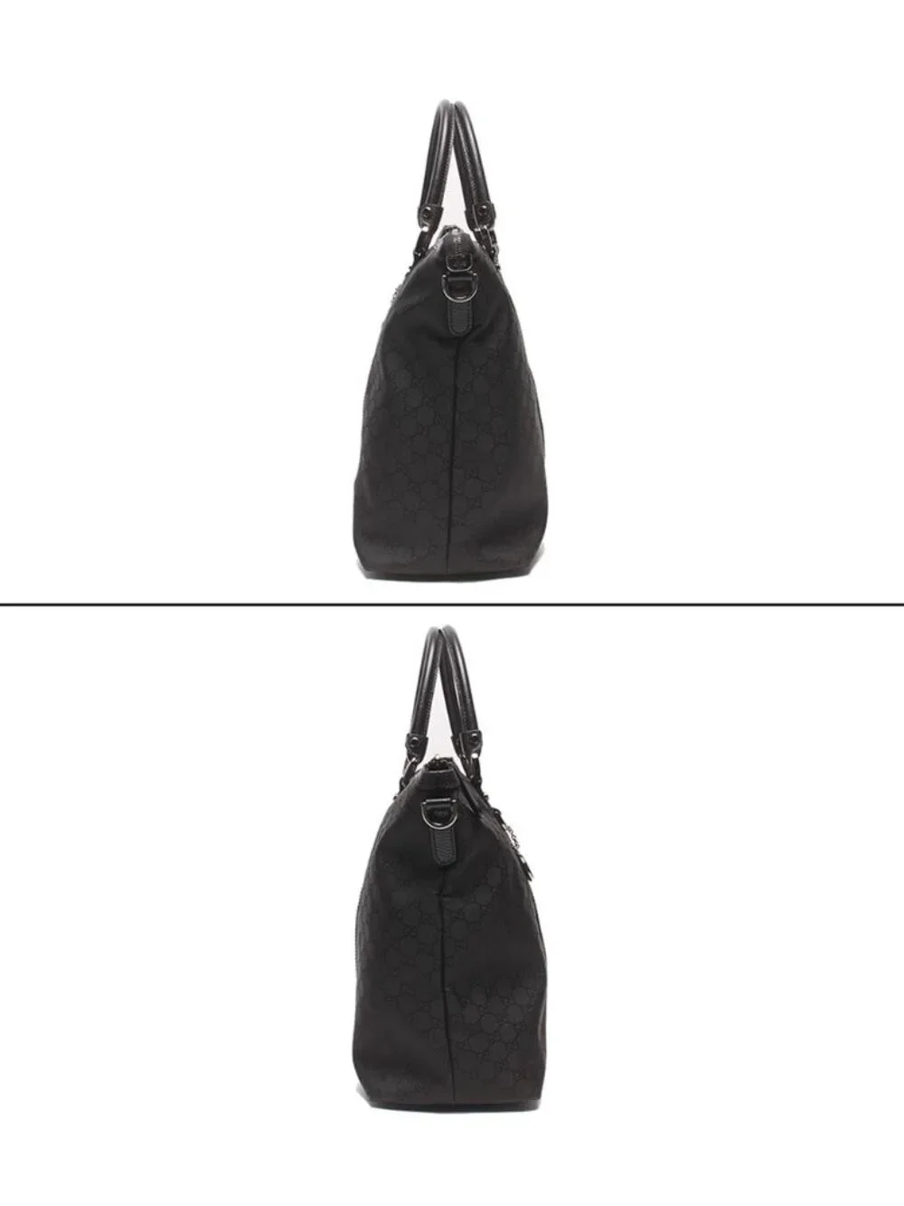 Gucci 2-Way Tote Shoulder Bag Crossbody GG Nylon